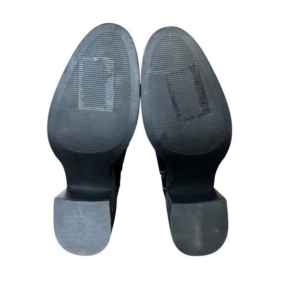 Steve Madden Phillie Block Heel Leather Ankle Boot Women’s Size 10 - Picture 6 of 7